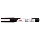 Uni Chalk Marker 0.9-1.3mm Bullet Tip Black PWE-3MS - Cafe Supply