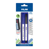 Milan Magnetic Whiteboard Eraser with Markers - Cafe Supply