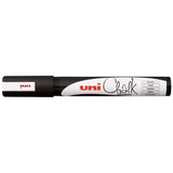 Uni Chalk Marker 1.8-2.5mm Bullet Tip Black PWE-5M - Cafe Supply