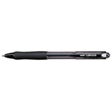 Uni Laknock 1.0mm Retractable Medium Black SN-100 - Cafe Supply