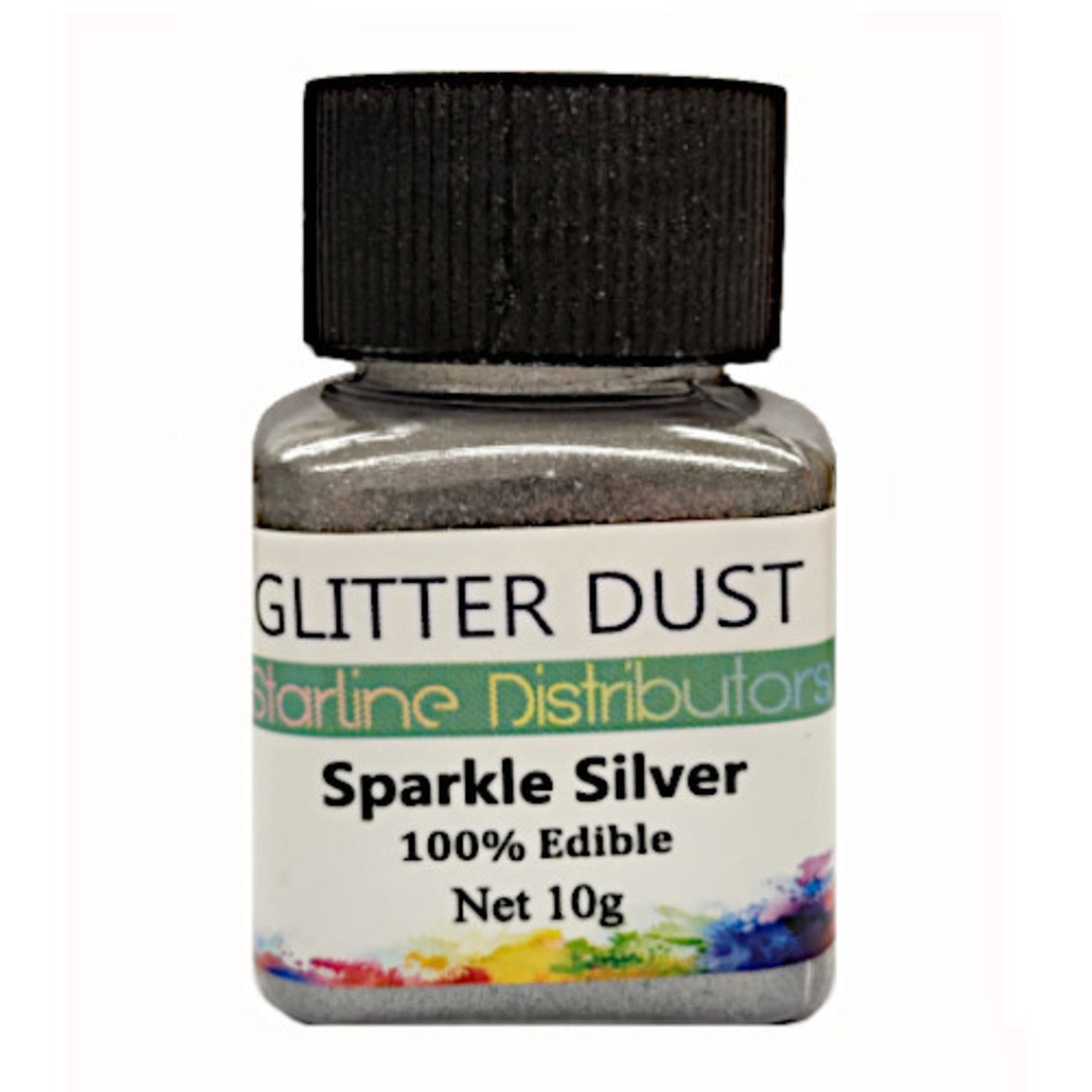 Glitter Dust - Sparkle Silver 10gm (100% Edible)