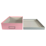 Ledah Pastels Storage Box A4 Pink - Cafe Supply