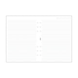 Filofax A5 White Lined Notepaper Refill 25 Sheets - Cafe Supply