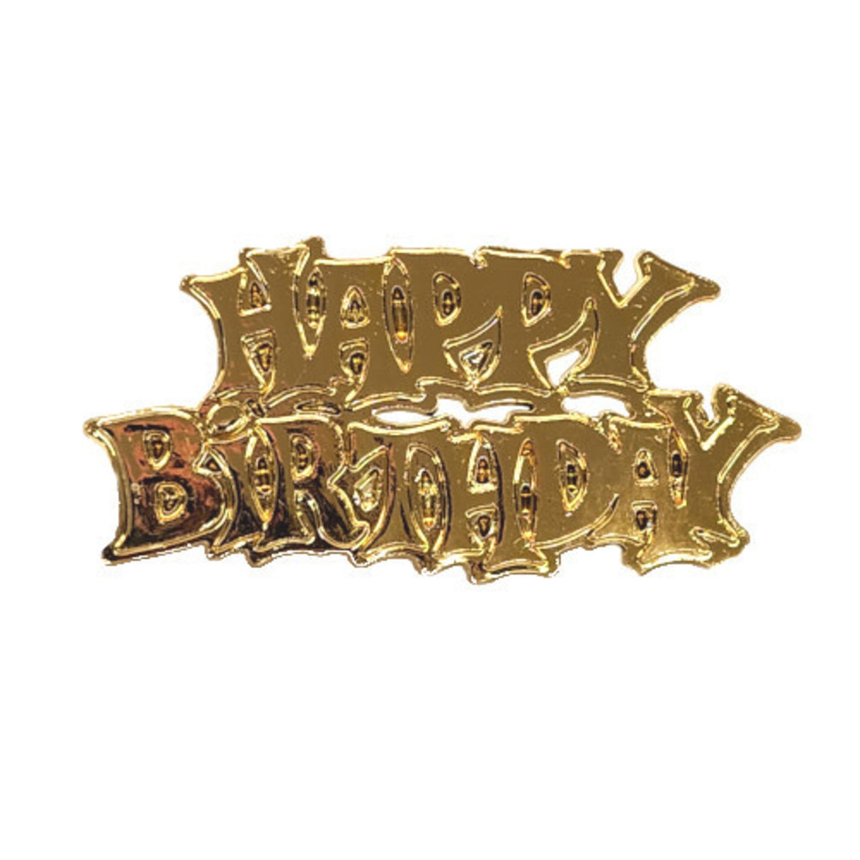 Happy Birthday Gold 65mm (6)