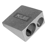 Milan Pencil Sharpener Aluminium Double Hole