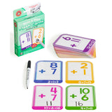 LCBF Write & Wipe Flashcards Addition w/Marker