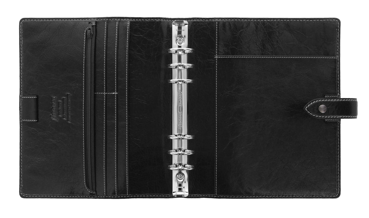 Filofax Organiser Malden A5 Leather Black - Cafe Supply