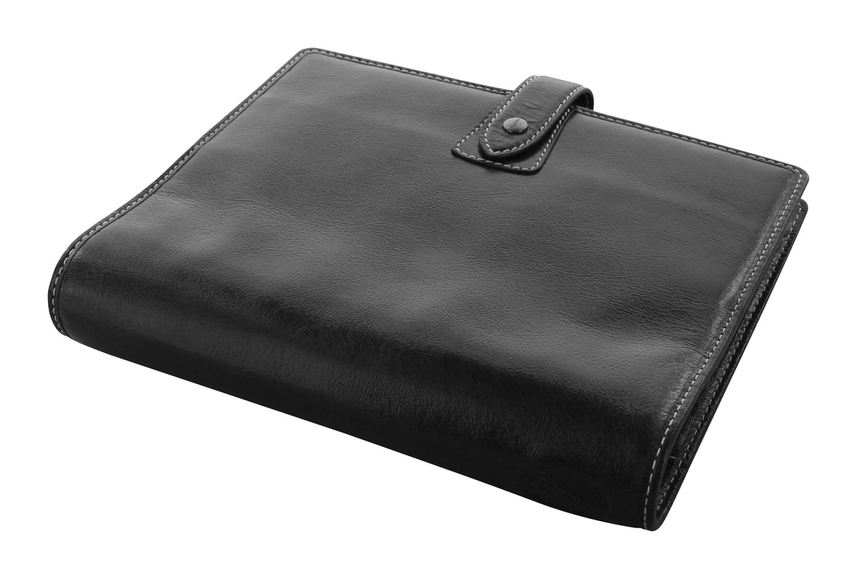 Filofax Organiser Malden A5 Leather Black - Cafe Supply