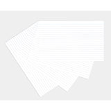 Silvine Record Cards 8x5 Ruled White - Cafe Supply