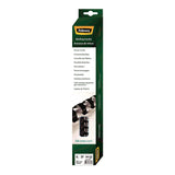 Fellowes Plastic Binding Coils 8mm Black, Pack of 25