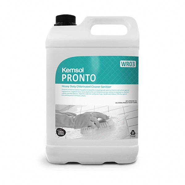 Kemsol Pronto Cleaner Sanitiser 5L DG8