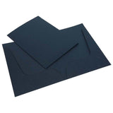 FM Presentation Folder Matte Navy Double Pocket 10 Pack 240gsm