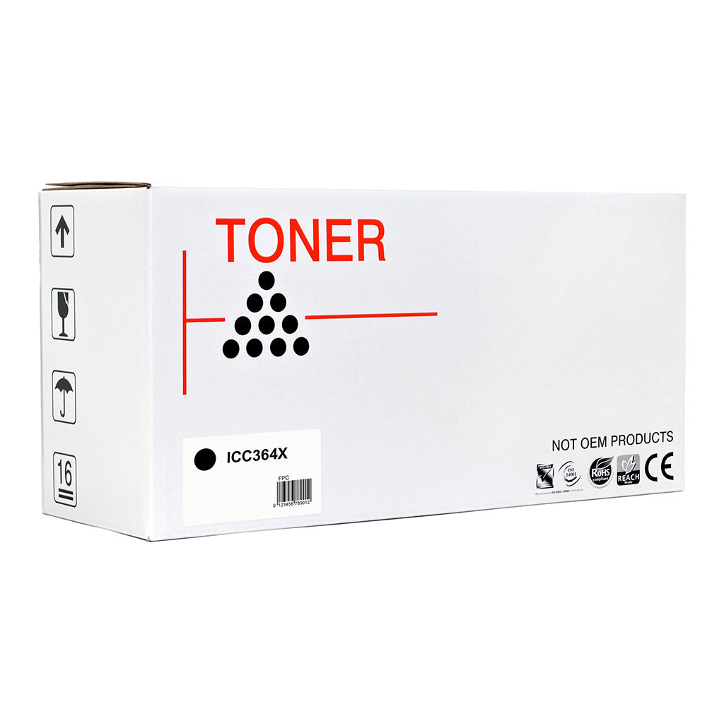 Icon Compatible HP CC364X Black Toner Cartridge