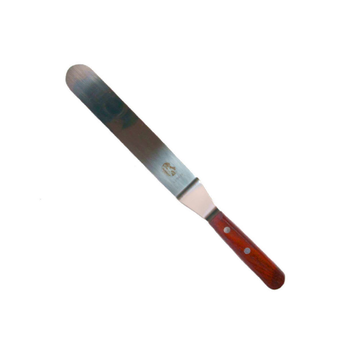 Bent Pallette Knife, 23cm (Rosewood Handle)