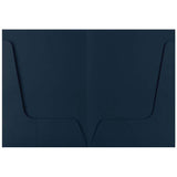 FM Presentation Folder Matte Navy Double Pocket 10 Pack 240gsm