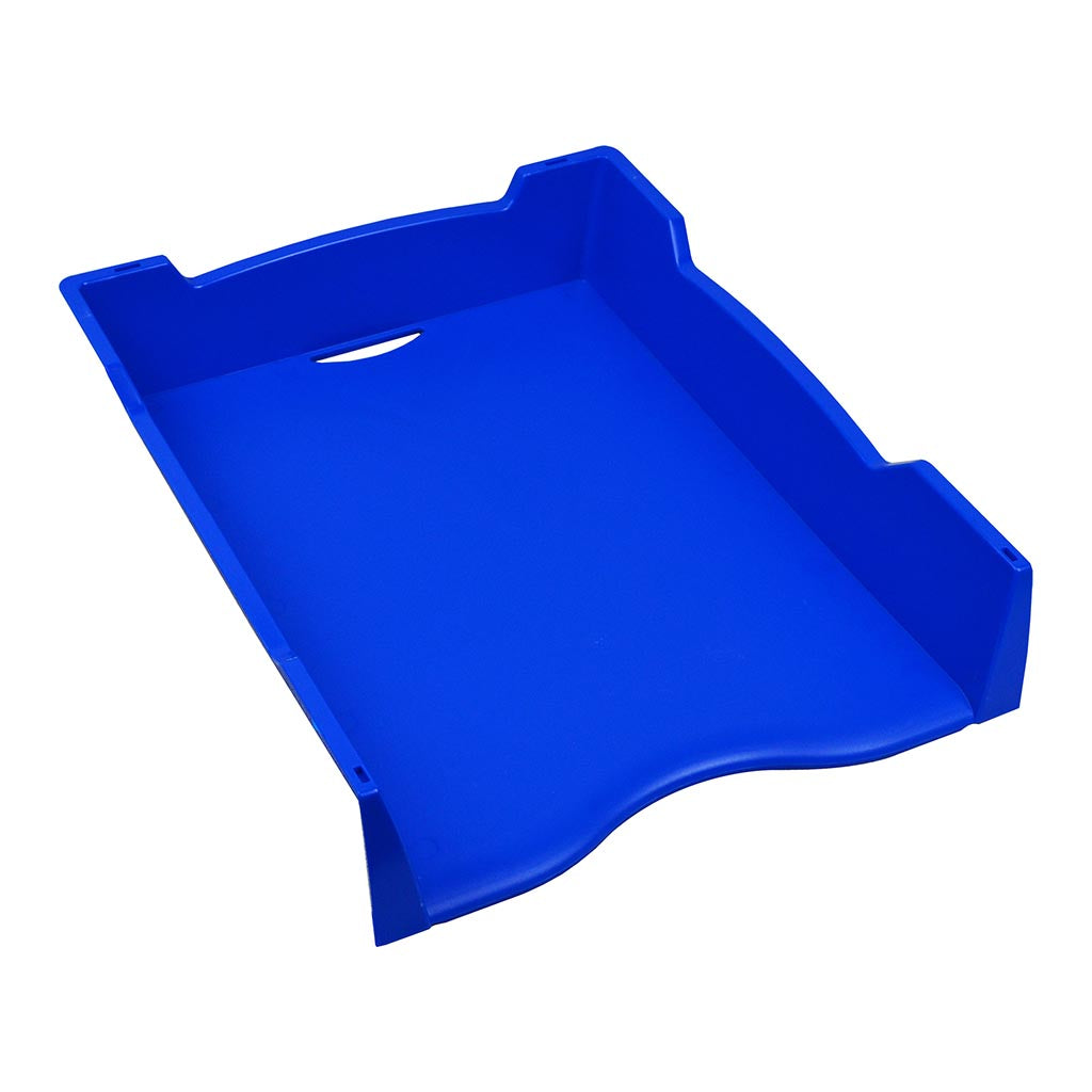 Italplast E Letter Tray A4 Blueberry