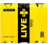 Live Plus Original Citrus Energy Drink 6pk