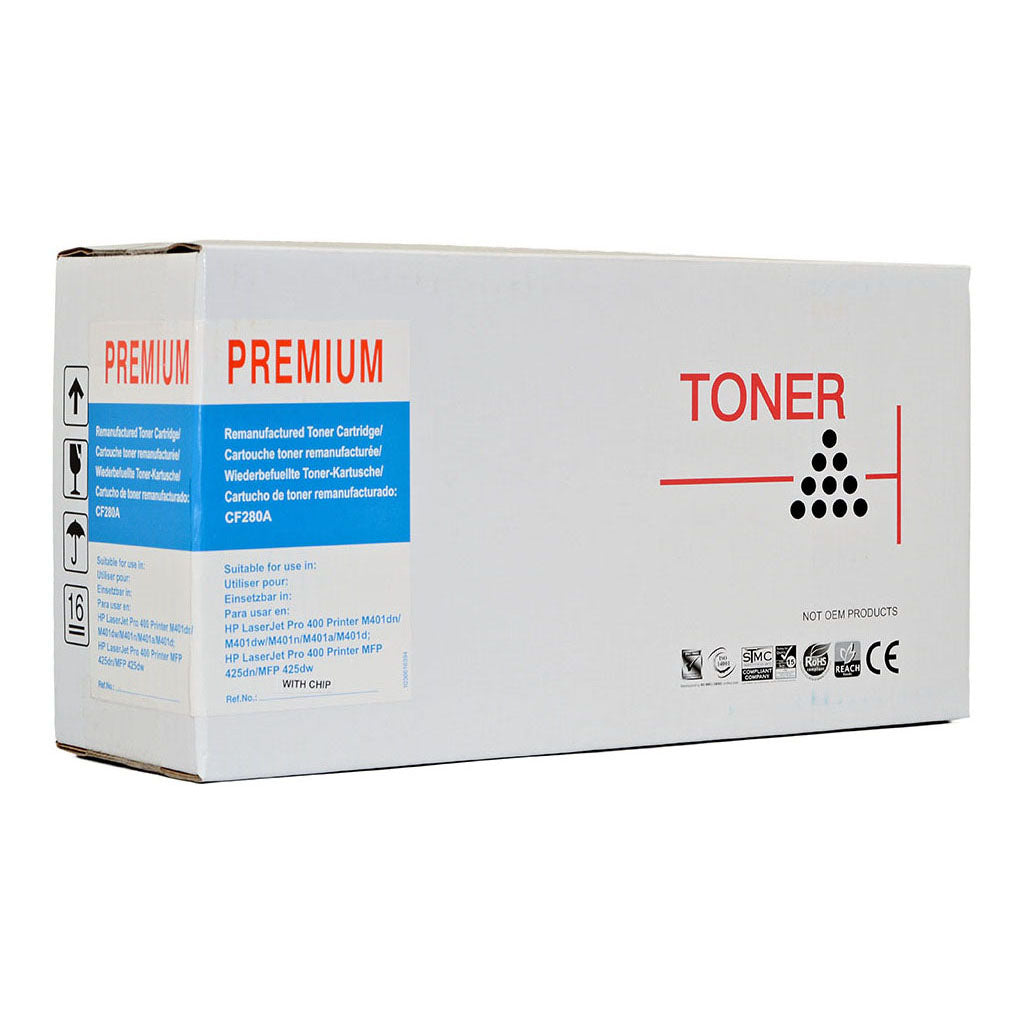 Icon Compatible HP CF280A Black Toner Cartridge