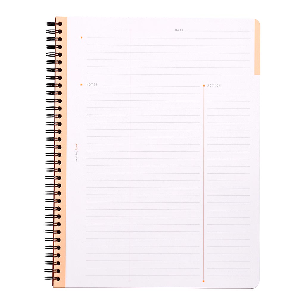 Rhodia Meeting Book Spiral A4+ Orange