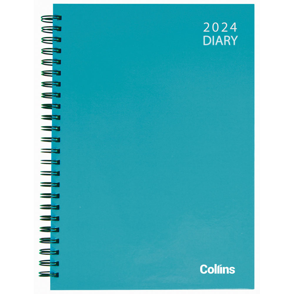 Collins Diary A51 Vivid Wiro Hardcover Even Year