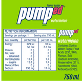 Pumped Watermelon Water 750ml