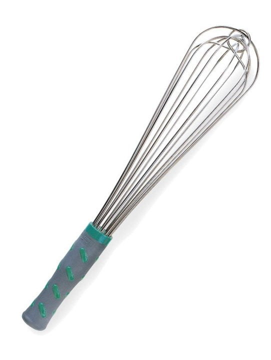 14-inch stainless steel French whip with nylon handle