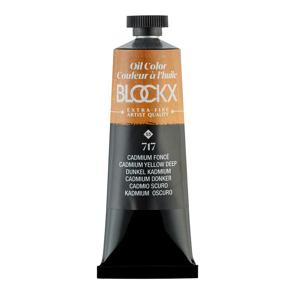 BLOCKX Oil Tube 35ml S5 717 Cadmium Yellow Deep