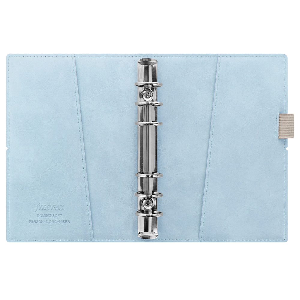 Filofax Organiser Domino Soft Personal Pale Blue - Cafe Supply