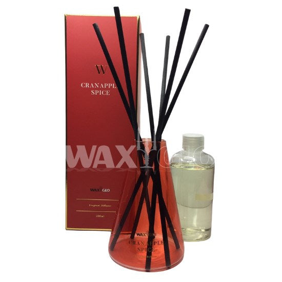 200ml Reed Diffuser 'W' Scented - Cranapple Spice