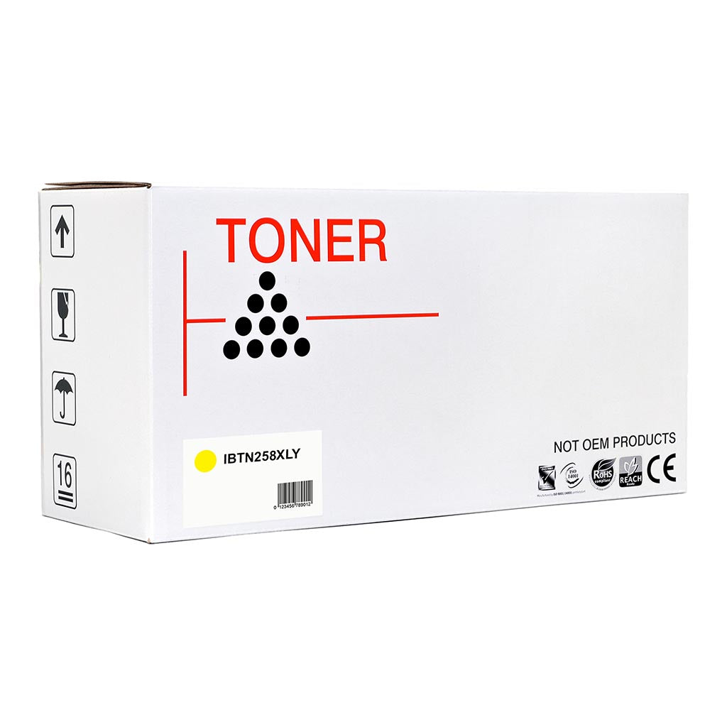 Icon Compatible Brother TN258XL Yellow Toner Cartridge