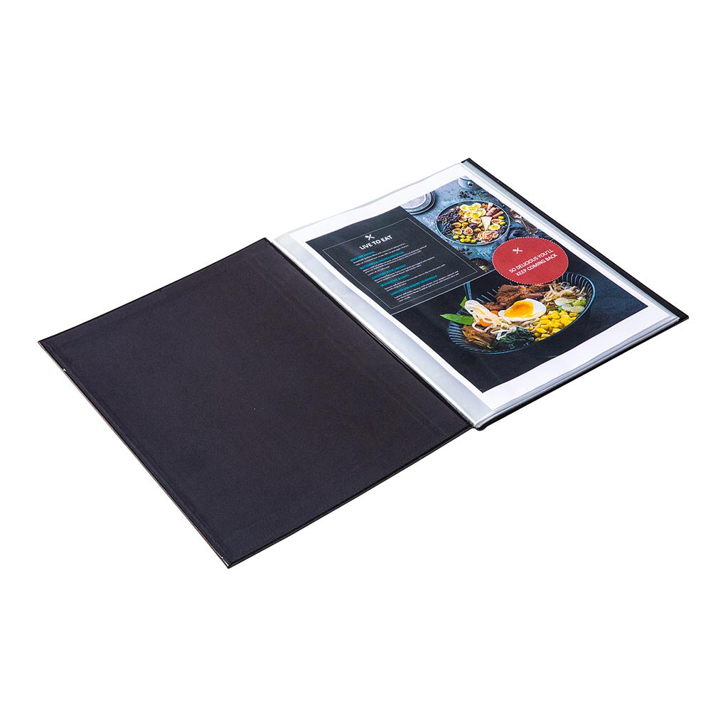 Squirrel Deluxe Display Book A4 Leatherette 24 Pocket