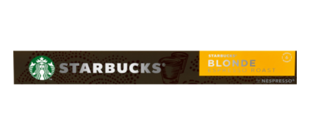 Starbucks Blonde Espresso Roast Capsules 10pk