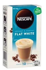 Nescafe Flat White Coffee Sachets 10pk