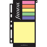 Filofax Personal Assorted Sticky Notes Refill - Cafe Supply