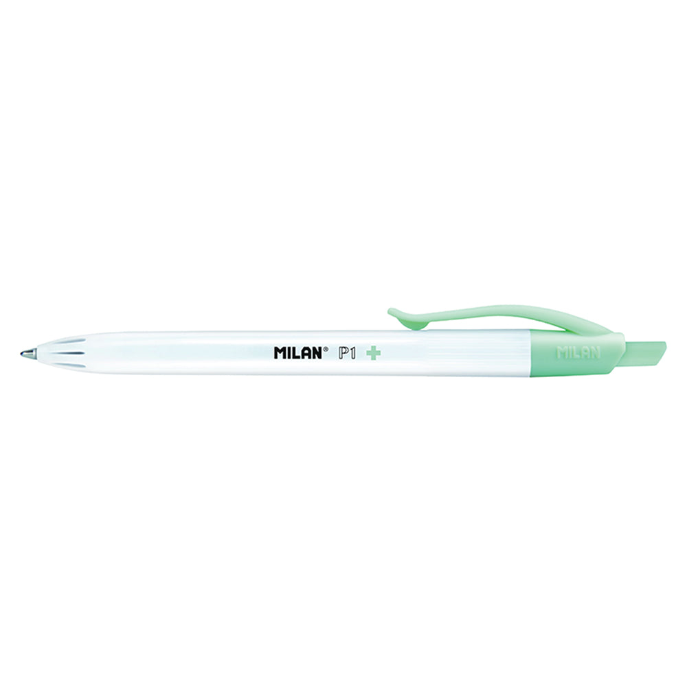 Milan P-1 Antibacterial Ballpoint Pens Blue Ink