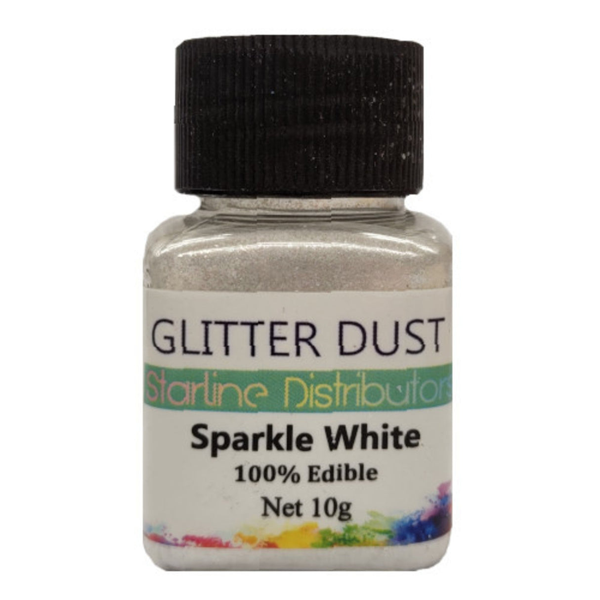 Glitter Dust - Sparkle White 10gm (100% Edible)