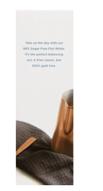 Avalanche 99% Sugar Free Flat White Coffee Sticks 10 x 14g