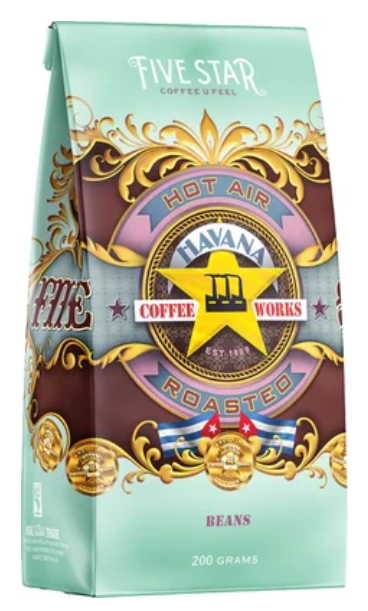 Havana Five Star Coffee Beans 200g