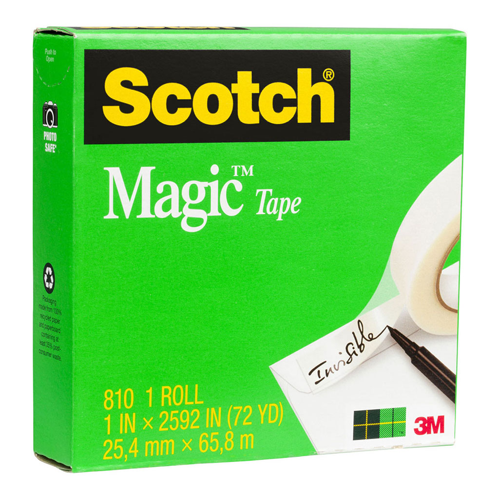 Scotch Magic Tape 810 25.4mmx66m