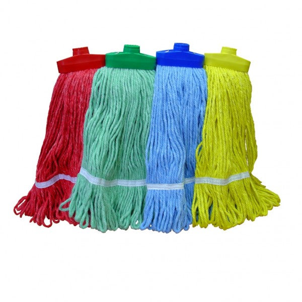 Screw-On Anti Tangle Mop Head 400g-Blue