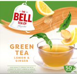 Bell Lemon & Ginger Green Tea Bags 50pk