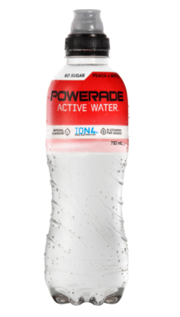 Powerade Peach & Apple Active Water 750ml