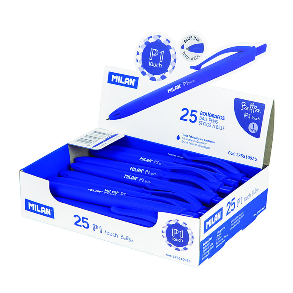 Milan P1 Touch Colours Ballpoint Pen Blue