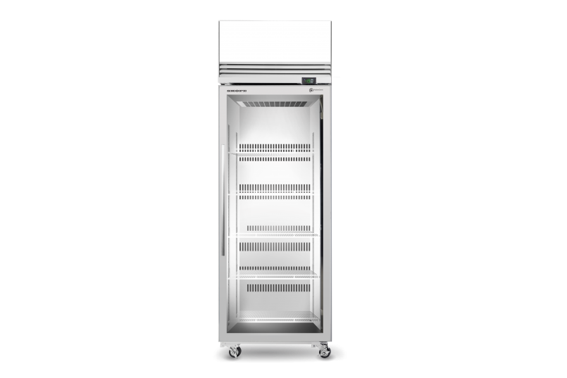 Skope TMF650N-AC 1 Glass Door Display or Storage Freezer, Lit Sign