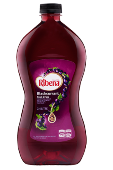 Ribena Blackcurrant Fruit Drink 2.4l