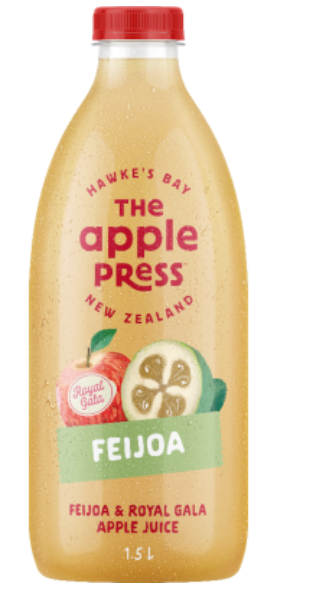 The Apple Press Feijoa & Royal Gala Apple Juice 1.5l