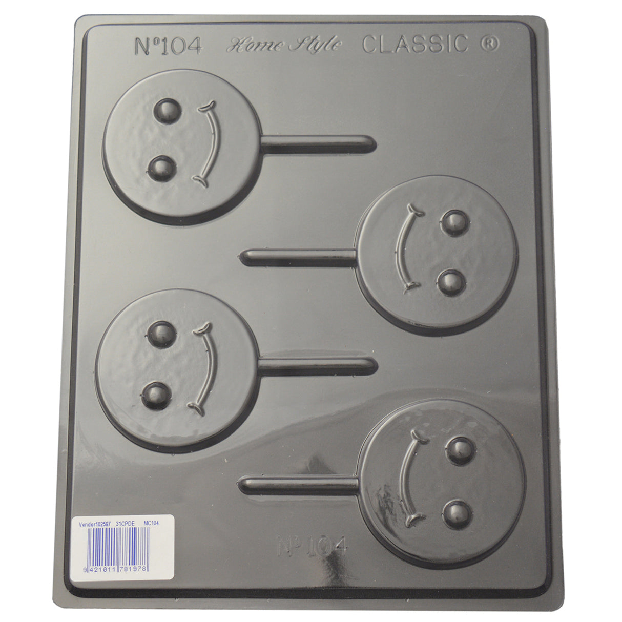 Happy Faces Mould (0.6mm)