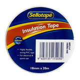 Sellotape 1720W Insulation White 18mmx20m - Cafe Supply