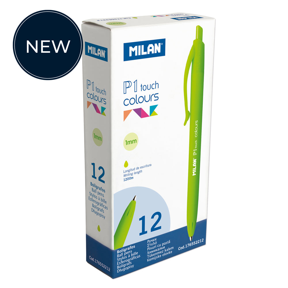 Milan P1 Touch Colours Ballpoint Pen Light Green