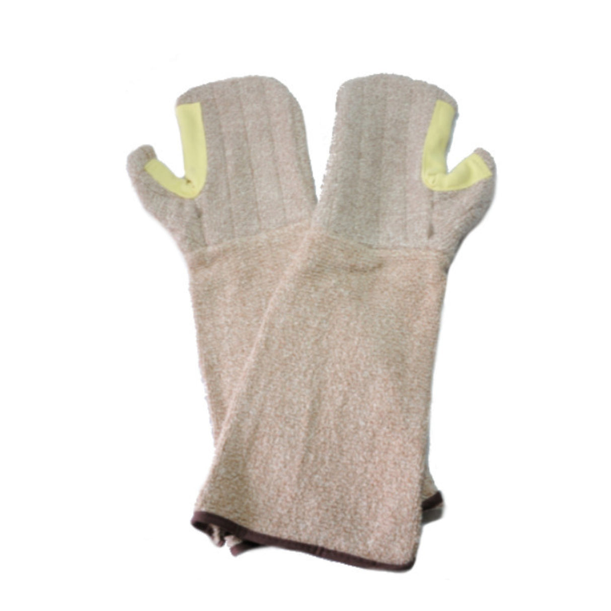 Long Oven Mitt (Pair) 430mm Multi purpose, Oil Block Barrier, Rated 230 deg C.